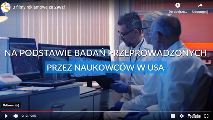 Film reklamowy montaż i produkcja Wirtualny Gabinet Olgi Chaińskiej